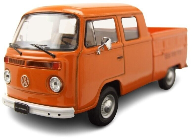 ixo Volkswagen T2 Doble Cabina Pick-Up 1972, naranja, 1:43