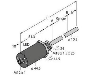 Turck LTX150M-F Linearwegsensor druckfest SSI (1540219) ab 1.262,59 ...