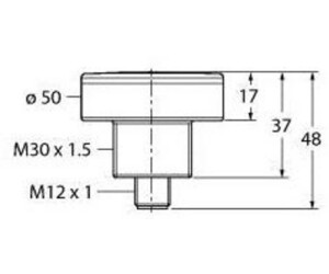 Turck K50CABT2XGHQ Bestückungssensor kapazitiv Pick-to-Light (3803847 ...