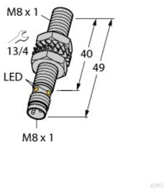 Turck Bi1,5-EG08-AP6X/V1131 induktiver Sensor (4600556) ab 96,65 ...