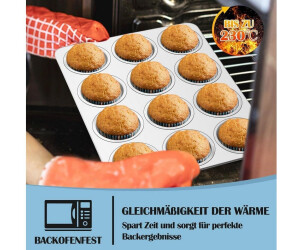 LuxusKollektion Muffinform Edelstahl antihaftbeschichtet 12er ab 54,99 € (Oktober 2026)