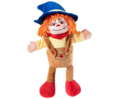 Heunec Marioneta De Payaso – Traje Azul/Amarillo Con Sombrero Y Cara De Ángel, 35 Cm De Altura, Ideal Para Teatro Infantil, Regalos Y Decoración