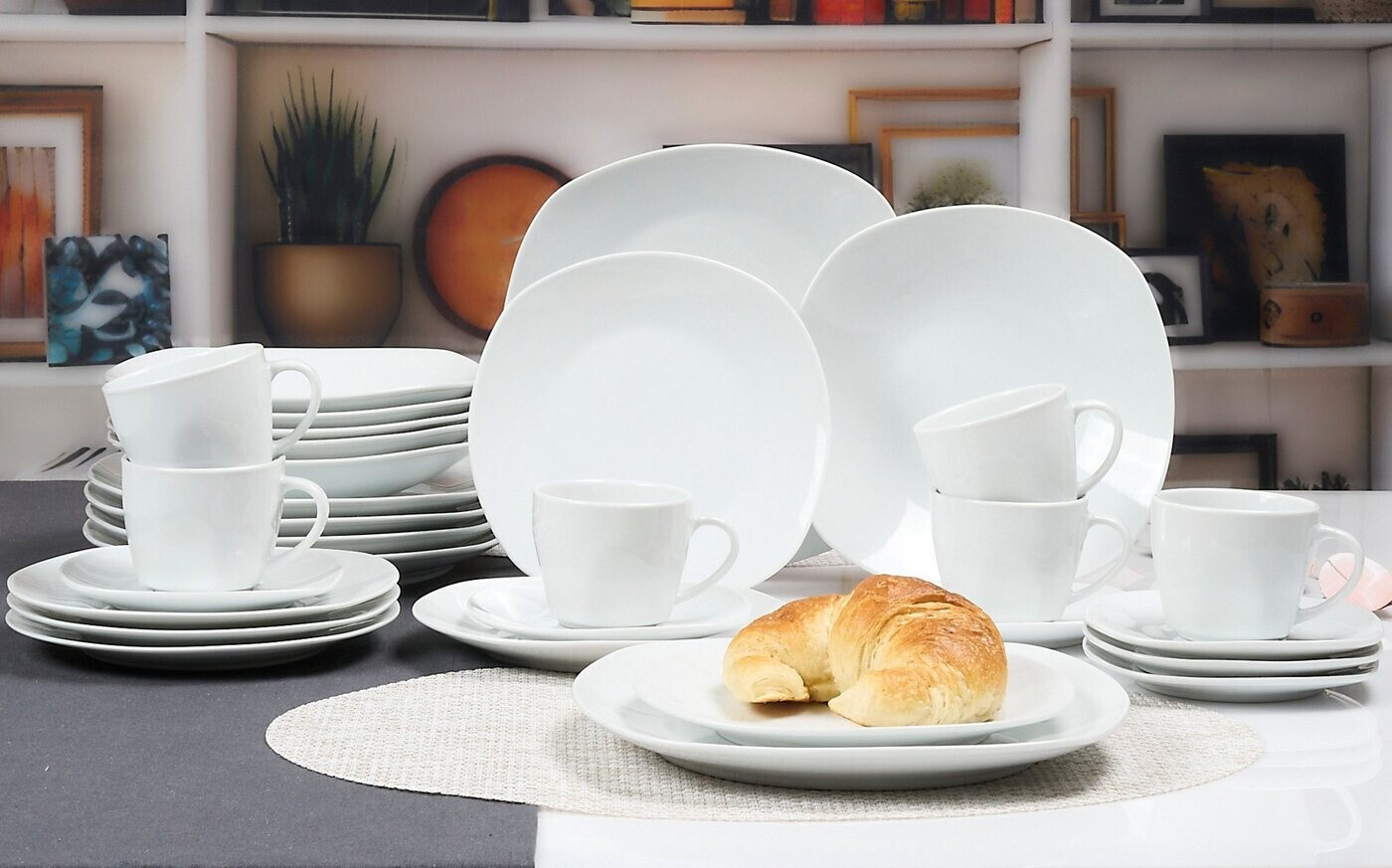Retsch-Arzberg Fino Kombiservice 30-teilig, 6 Personen, Porzellan, weiß (99429218-0) ab 59,90 € (Oktober 2026)