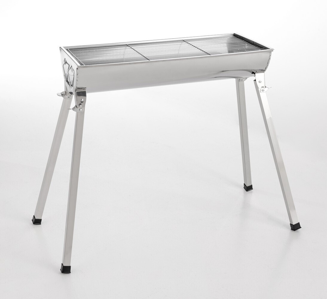 HC Garten & Freizeit Klappgrill Edelstahl 71 x 30,5 x 73 cm ab 19,99 € (Oktober 2026)