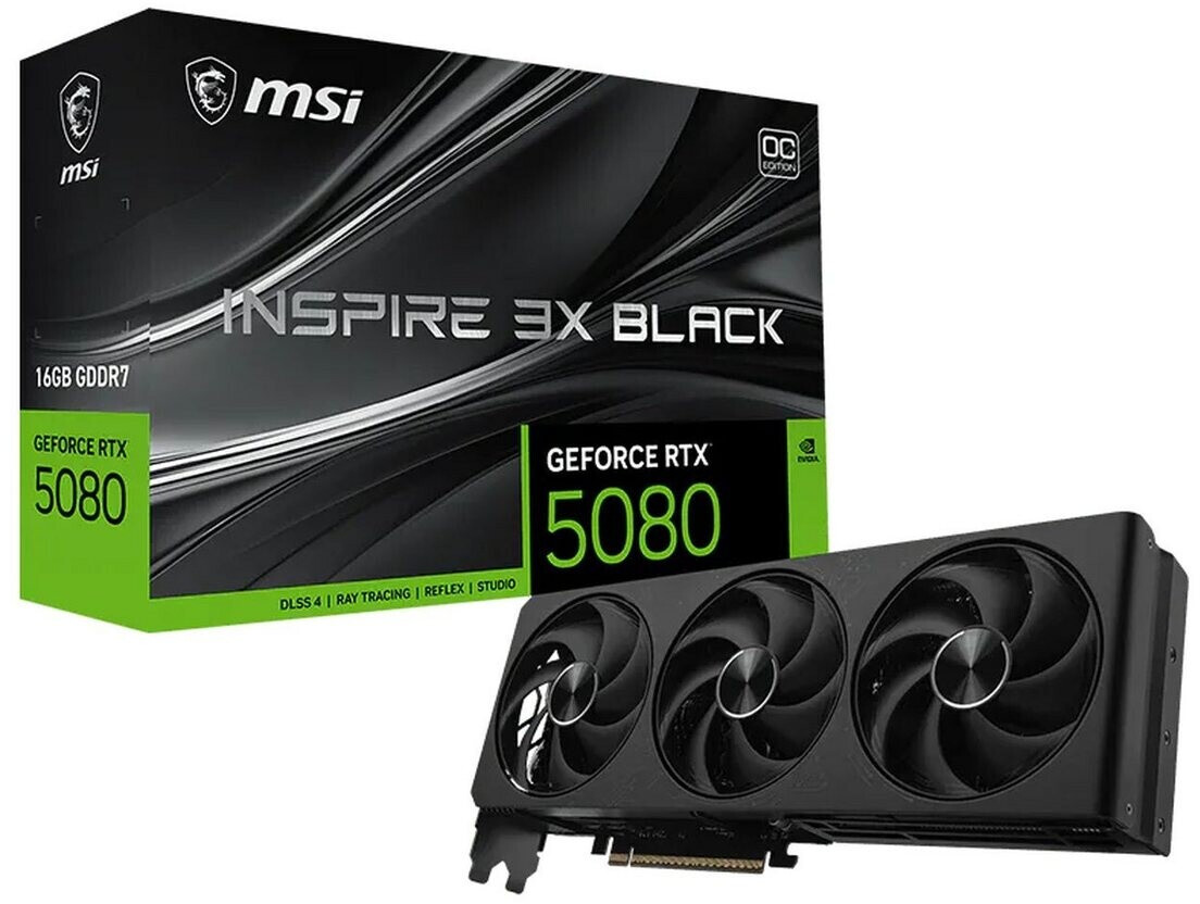 MSI GeForce RTX 5080 ab 1.565,66 € (Oktober 2026) | Vergleiche 76