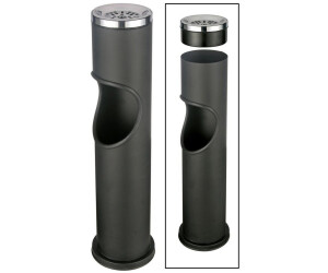 Haushalt International Stehaschenbecher mit Mülleimer, schwarz, 46,5cm (16228) ab 11,14 € (Oktober 2026)
