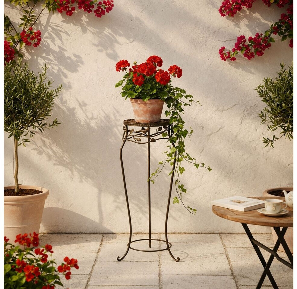 Denk Blumenhocker Metall, rund, schwarz, 65cm (18215) ab 34,89 € (Oktober 2026)