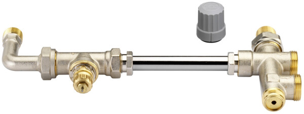 Danfoss RA-KE Steigrohrventil-Set Einrohrsystem R 1/2" Bodenanschluss (013G3341), Bild 3