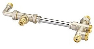 Danfoss RA-KE Steigrohrventil-Set Einrohrsystem R 1/2" Bodenanschluss (013G3341), Bild 7