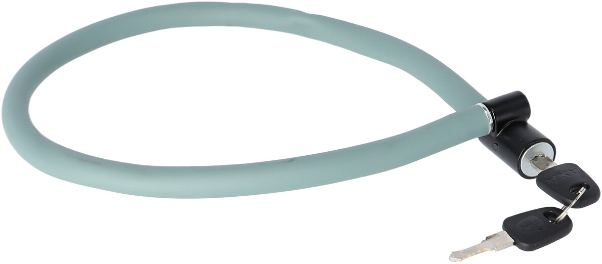 Antivol Câble AXA Resolute 6-60 – 60 Cm, Niveau Sécurité 2, Vert Armée, Avec Support Cadre