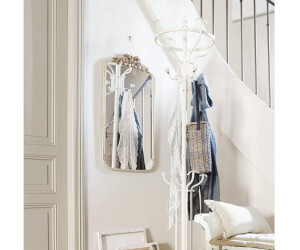 Loberon Yverine Buste - Pierre reconstituée résistante aux intempéries - Design Authentique à l'ancienne, Blanc Vieilli