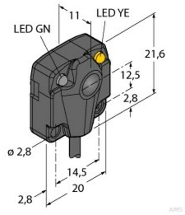 Turck Opto-Sensor Einweglichtschranke Q10AP6R (3044752) ab 155,87 ...