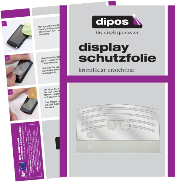 e-cultor 2x Schutzfolie für Melitta Caffeo Solo E957 klar Displayschutzfolie (1033125497)