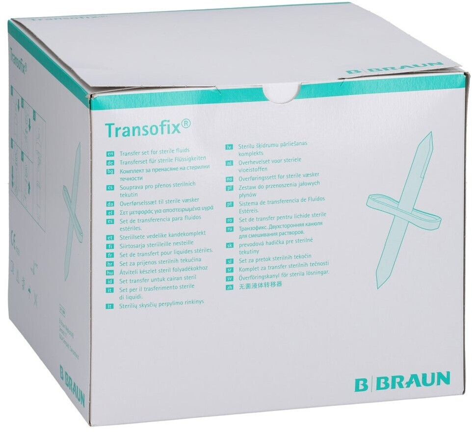 Transofix Set B. Braun Transofix Transfer-Set 100 Stk. ab 34.99 € | Vergleiche 24 ...