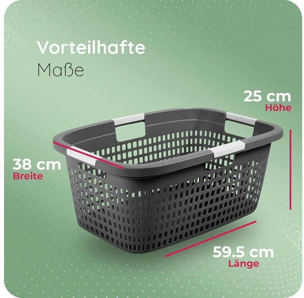 kiste aufbewahrung ibettertec Aufbewahrungsbox 43*30*30cm Aufbewahrungskorb 40L mit Deckel Groß,Griffen,Faltbare (Waschbare,1 Stumpenkerzen | H. 8