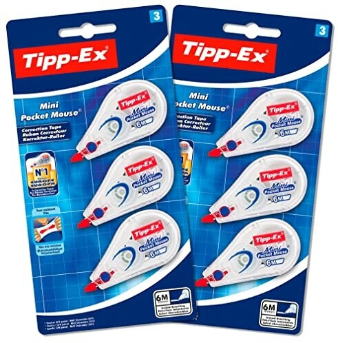 Tipp Ex Korrekturroller Mini Pocket Mouse Fashion 5 mmx 6 m (Preis pr, 2,17 Tipp Ex Korrekturroller Mini Pocket Mouse Fashion 5 mmx 6 m (Preis pr, 2,17