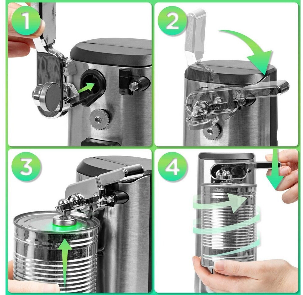 Duronic CO60 Elektrischer Dosenöffner 50W, 3-in-1 mit Flaschenöffner & Messerschärfer (CO60) ab 20,99 € (Oktober 2026)