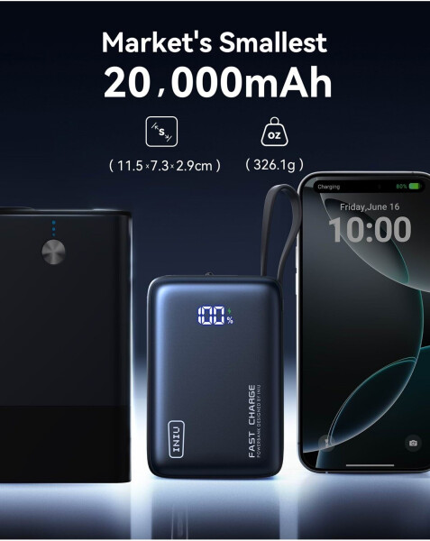 INIU Pocket Power 20.000 mAh, Bild 3