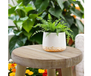 Spetebo Blumenhocker rund, Massivholz natur, 3 Beine, 21x12cm (4413) ab 11,95 € (Oktober 2026)