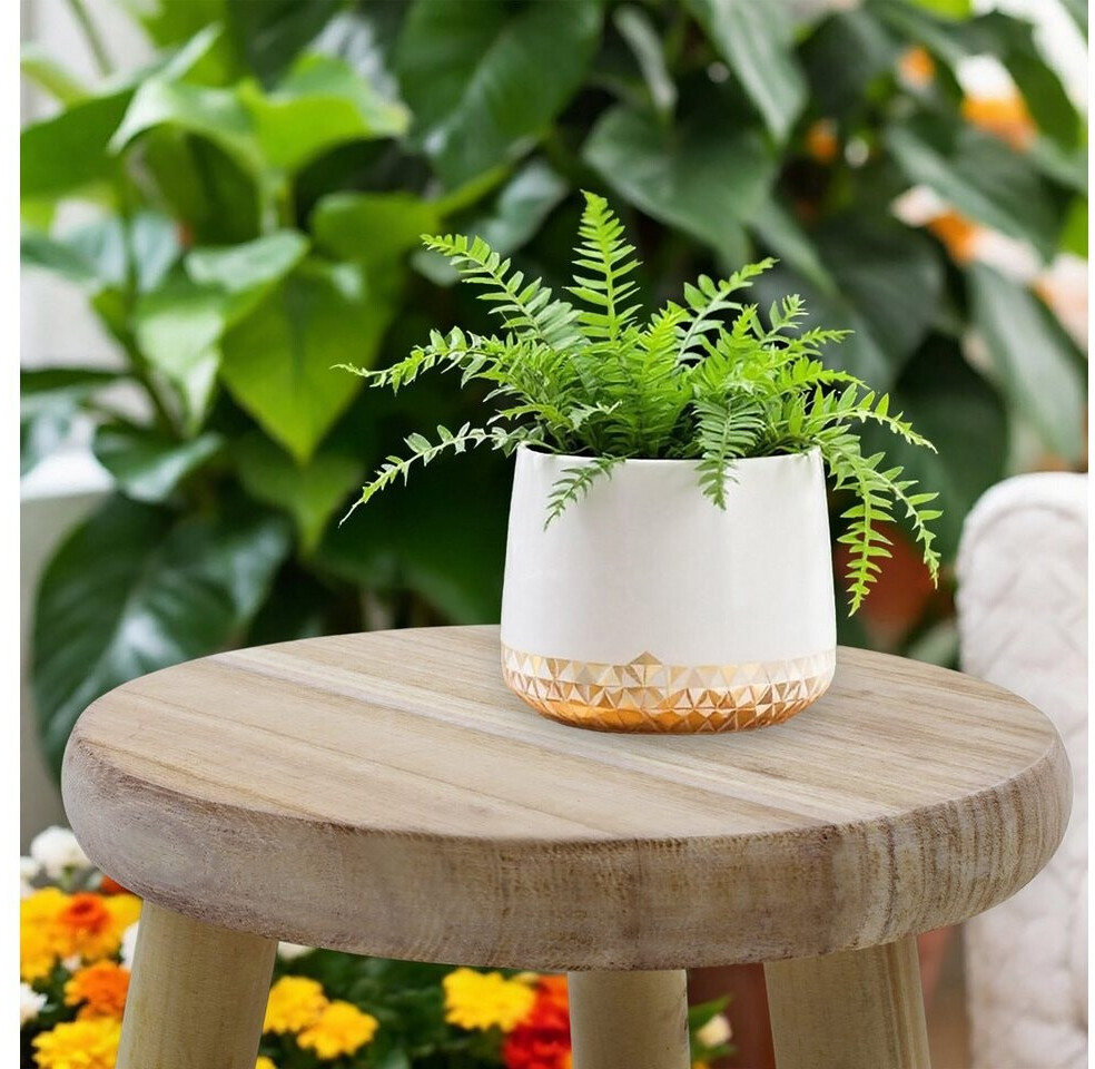 Spetebo Blumenhocker rund, Massivholz natur, 3 Beine, 21x12cm (4413) ab 11,95 € (Oktober 2026)