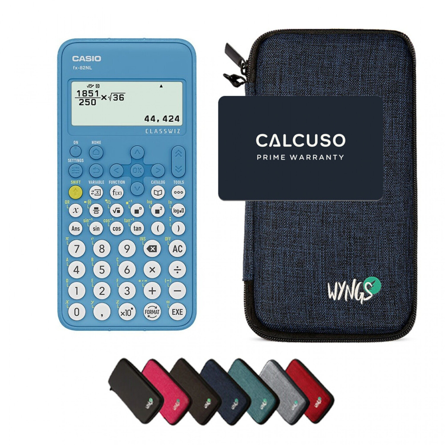 Casio FX-82DE CW Taschenrechner-Set, blau (FX-82DE CW) ab 43,99 € (August 2026) | Vergleiche 3 Angebote auf