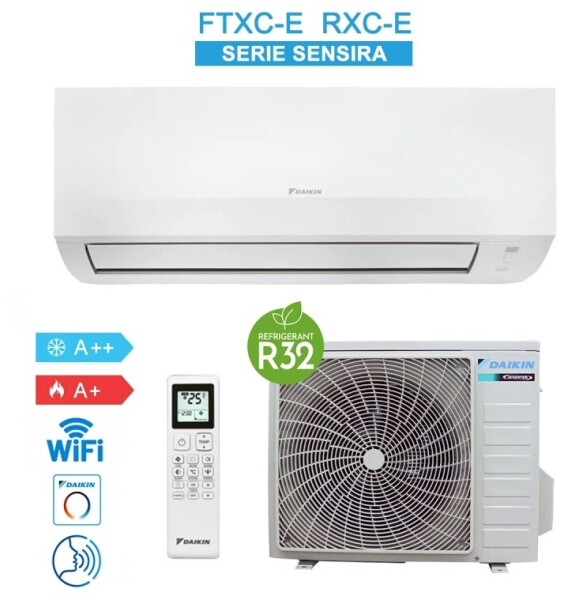 Daikin Siesta Sensira FTXC35E + RXC35E 3,5 kW WiFi (96848), Bild 5