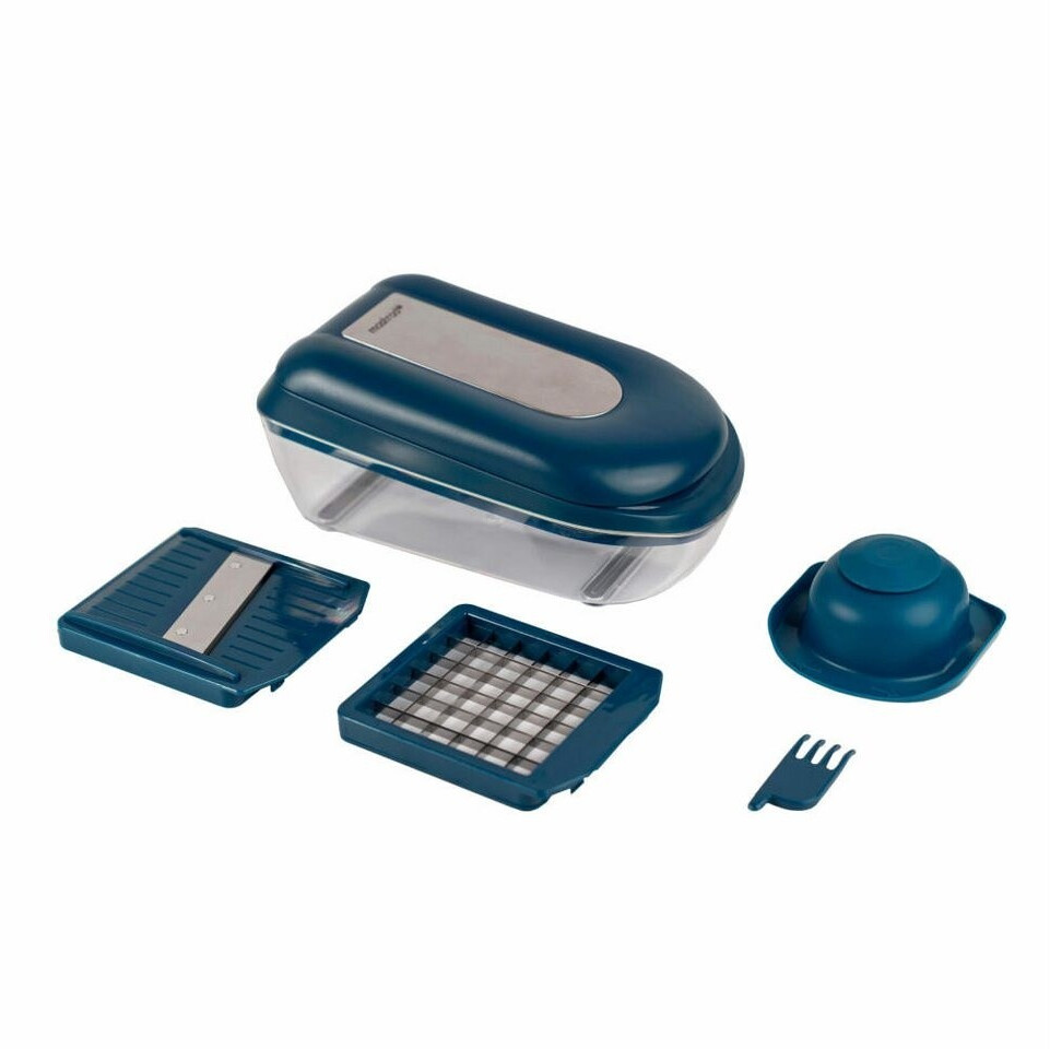 Mastrad Multi-Gemüsezerkleinerer mit Mandoline, Kunststoff/Stahl, blau (F21413) ab 35,00 € (Oktober 2026)