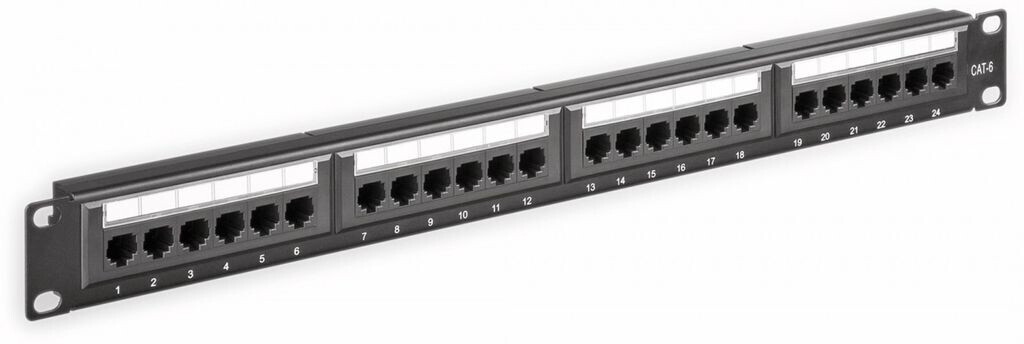 Wentronic Patch Panel Cat 6e 24 Port (93866)