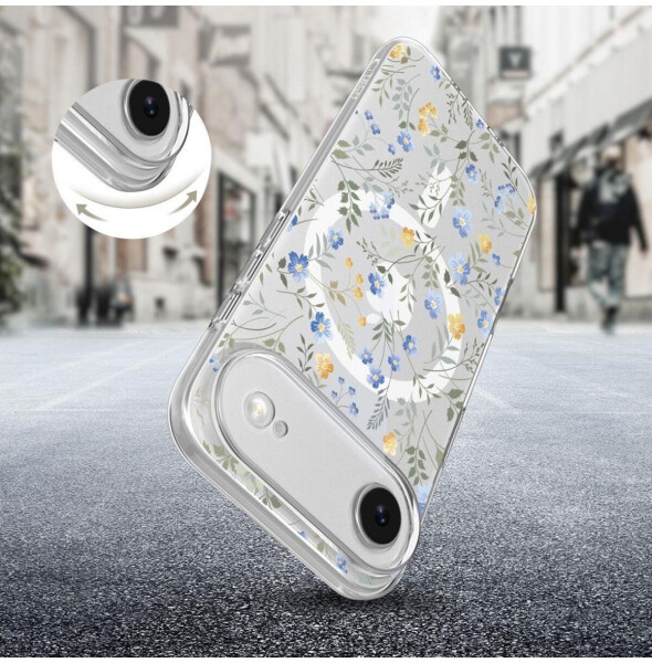 Tech-Protect FlexAir MagSafe Case for iPhone 17 Air Daisies with Leaves, Bild 5