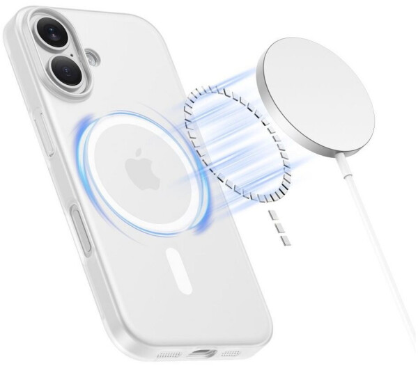 Tech-Protect MagSlim MagSafe Case for iPhone 17 Matte White, Bild 2