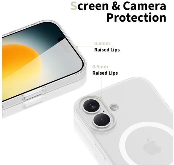 Tech-Protect MagSlim MagSafe Case for iPhone 17 Matte White, Bild 3