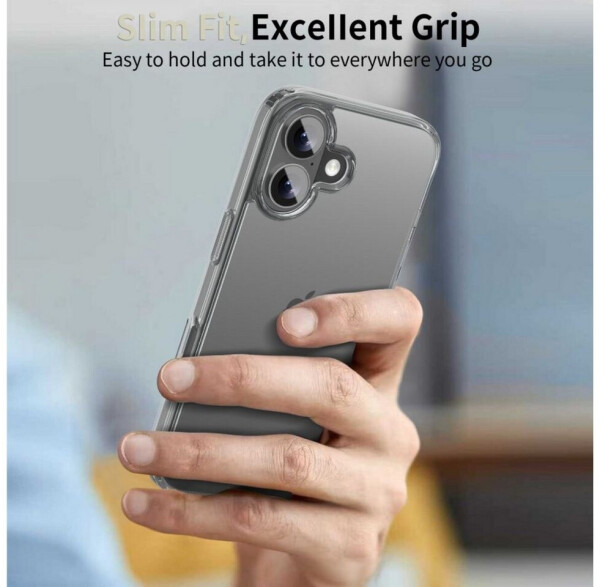 Tech-Protect FlexAir Hybrid Case for iPhone 17 Transparent, Bild 5