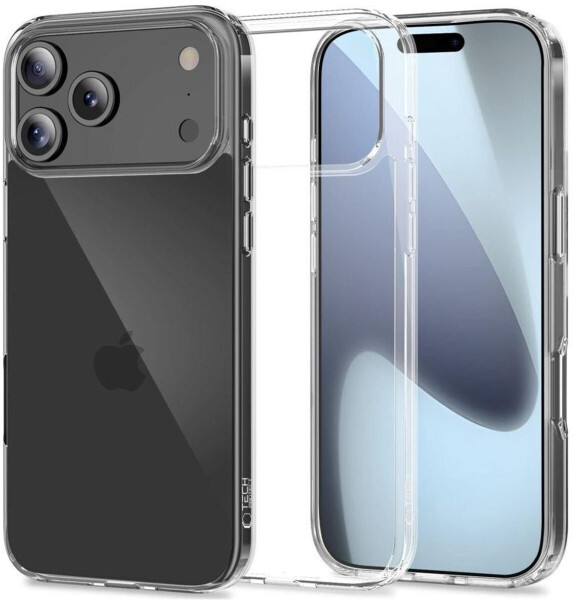 Tech-Protect FlexAir Hybrid Case for iPhone 17 Pro Max Clear