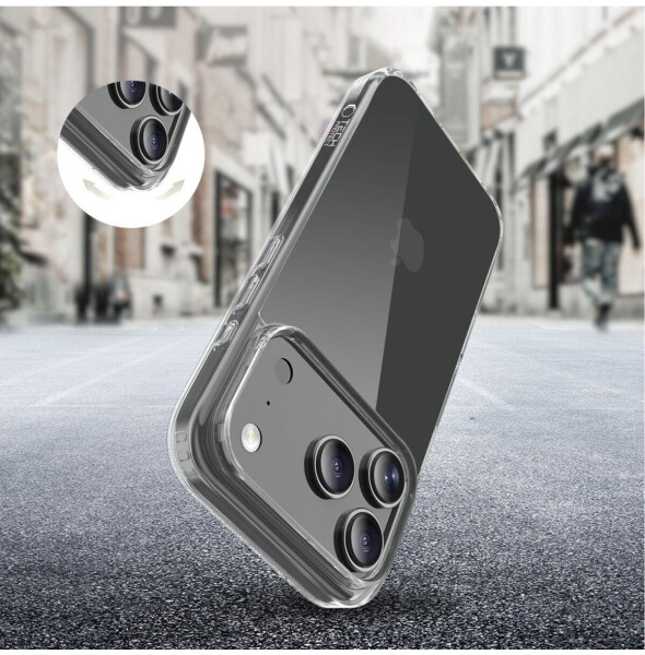 Tech-Protect FlexAir Hybrid Case for iPhone 17 Pro Max Clear, Bild 4