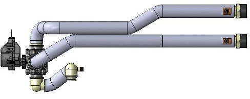 Panasonic 3-Wege-Umschaltventil Aquarea Generation K/L (CZ-NV2), Bild 3