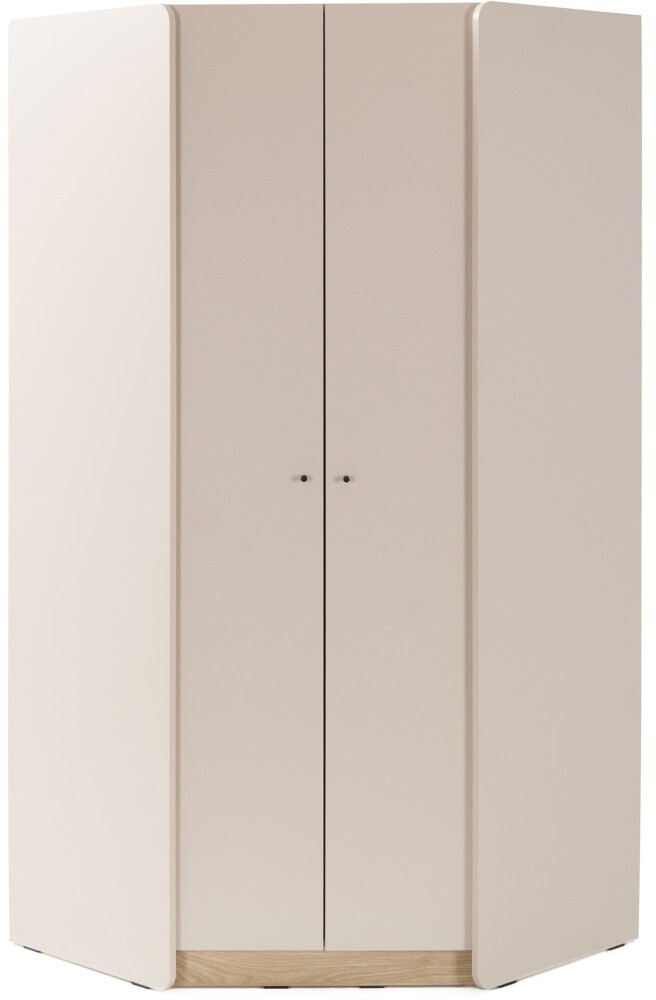 Beautysofa Alex Eckschrank 2 Türen, 8 Fächer, 95x195x95cm, beige sand ab 349,00 € (Oktober 2026)