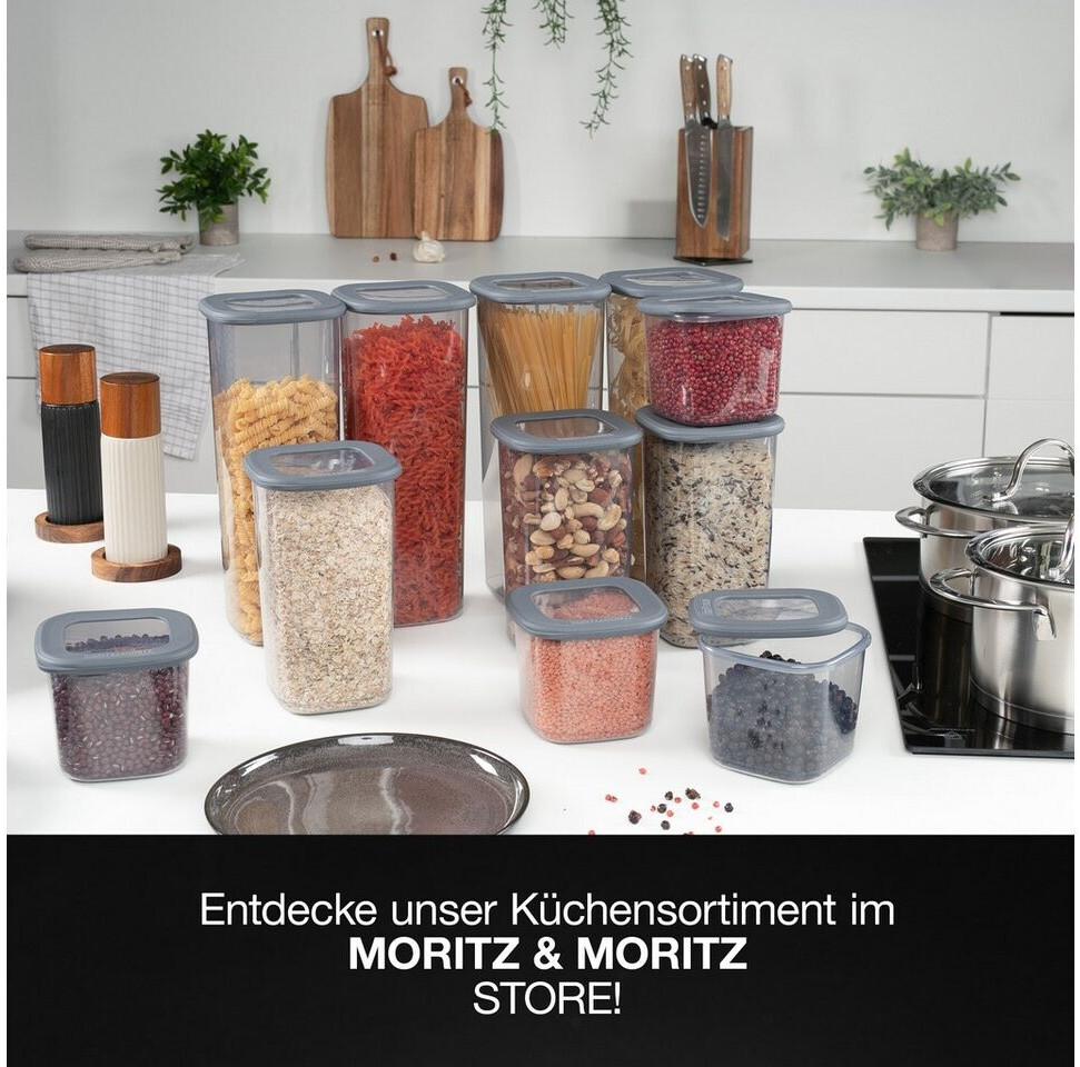 Moritz & Moritz Vorratsdosen-Set 12-teilig, luftdicht, stapelbar (6817) ab 34,99 € (Oktober 2026)