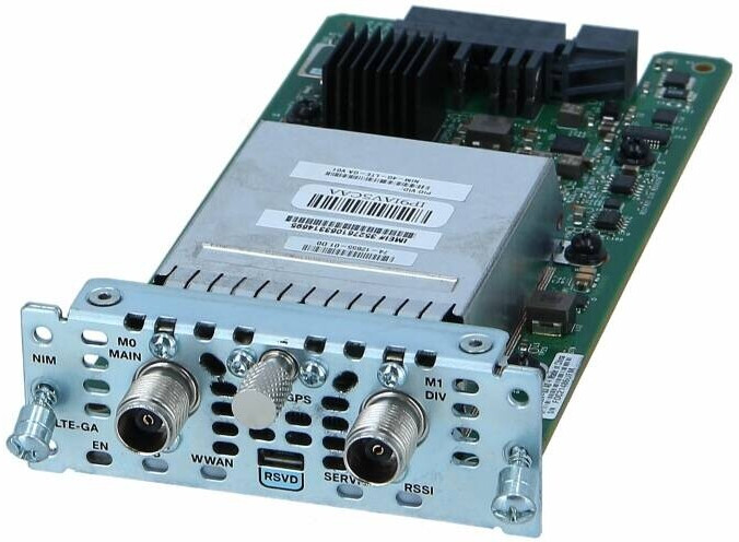 Cisco Systems 4G-LTE Wireless-WAN-Modul für ISR 4000 Series Router (NIM ...