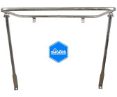 Kerbl Hooiraam Groot – Verzinkt Metaal – Voor Wandmontage – 75,3 X 47,5 X 46,5 Cm – Stevig En Duurzaam Voor In De Stal