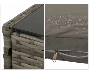 MCW MCW-N98 Garten-Garnitur Poly-Rattan, grau/hellgrau (MCW-N98) ab 137 ...