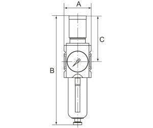 RIEGLER FUTURA FILTERREGLER PC, BG 4, G 3/4, 0,1-2 BAR (FU 6110-2) AB ...