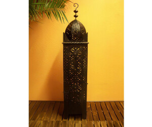 Marrakesch Orient & Mediterran Interior Frane orientalische Bodenlaterne, Metall, schwarz, 130cm (le001-130) ab 113,05 € (Oktober 2026)
