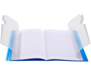 Clairefontaine Kanzleibögen DIN A4 – 100 Blatt, Gelocht, Französische Lineatur, Satiniertes 90g/qm Papier In Blau
