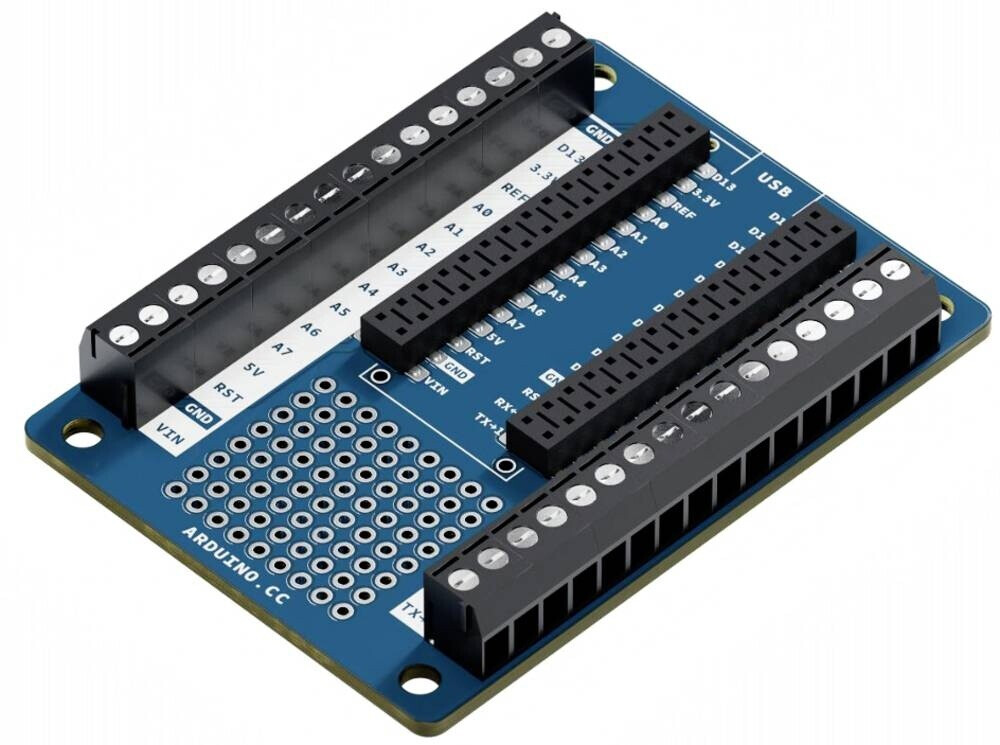 Arduino Nano Schraubklemmen-Adapter – 3er-Pack, Lötfreie Verbindungen Für Alle Pins, Für Sensoren, Motoren & Co.