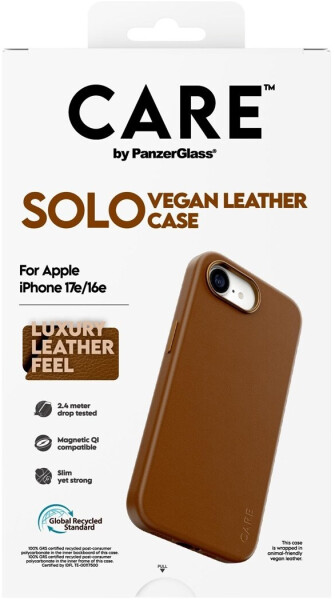 PanzerGlass CARE Solo Case braun, iPhone 16e/17e (CR46076), Bild 2