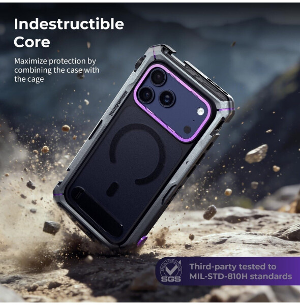 SmallRig Megatron Edition Dual-Handheld-Video-Kit für iPhone 17 Pro / 17 Pro Max, drehbarer Griff, kabellose Steuerung (5585), Bild 14