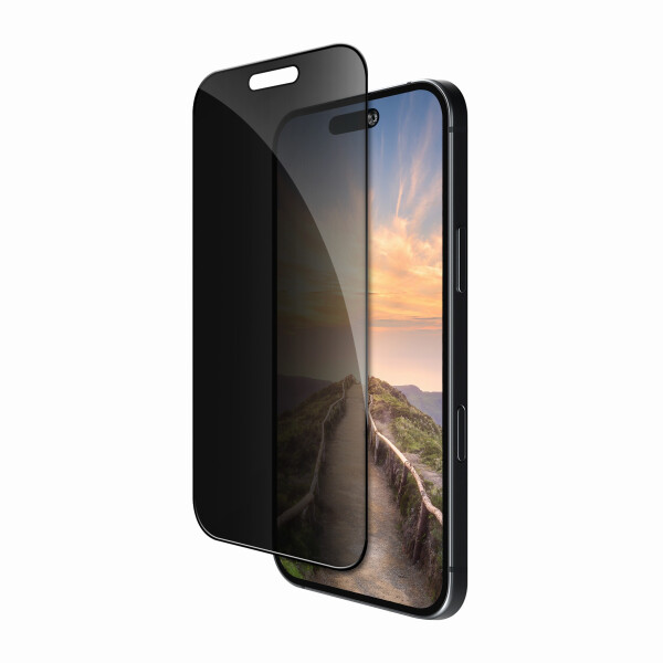 19twenty8 eco-shield Privacy Displayschutzfolie für iPhone 17 Pro, schwarz (ES63CL006891)