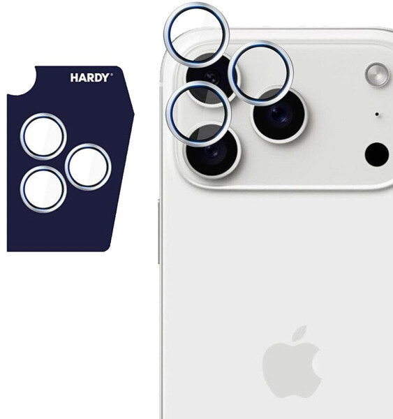 3mk Hardy Lens Protection Pro für iPhone 17 Pro / 17 Pro Max, silber