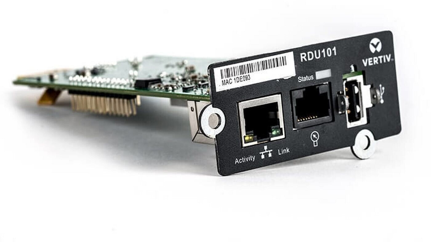 Computer Network Adaptor Vertiv IntelliSlot RDU101 interner Ethernet-Adapter 100Mbit/s (RDU101 ...