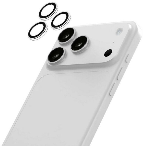 LAUT Prime Glass Kamera-Ring-Schutzfolie für iPhone 17 Pro & Pro Max, transparent (L_IP25B_PGL_C)